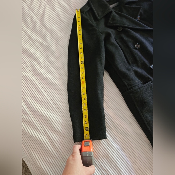 Classy Men's Warehouse Wool Peacoat - M - Picture 11 of 13